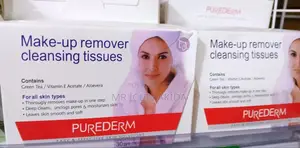 Purederm Make Up Remover Cleansing Tissues X30