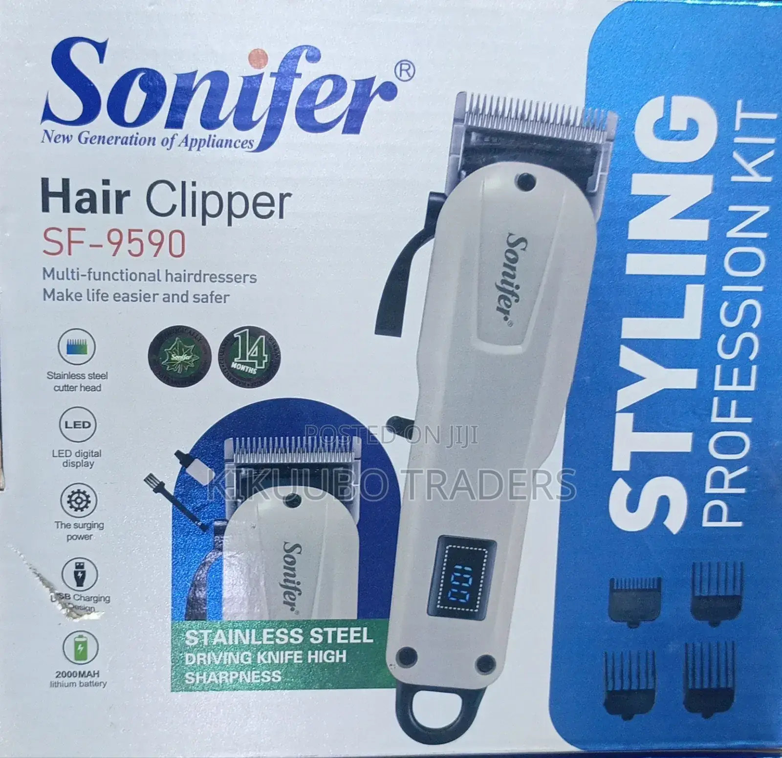 Sonifer Rechargeable Hair Clipper