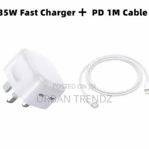50w/35w Dual Type C Lighting Super Fast Charger for iPhone