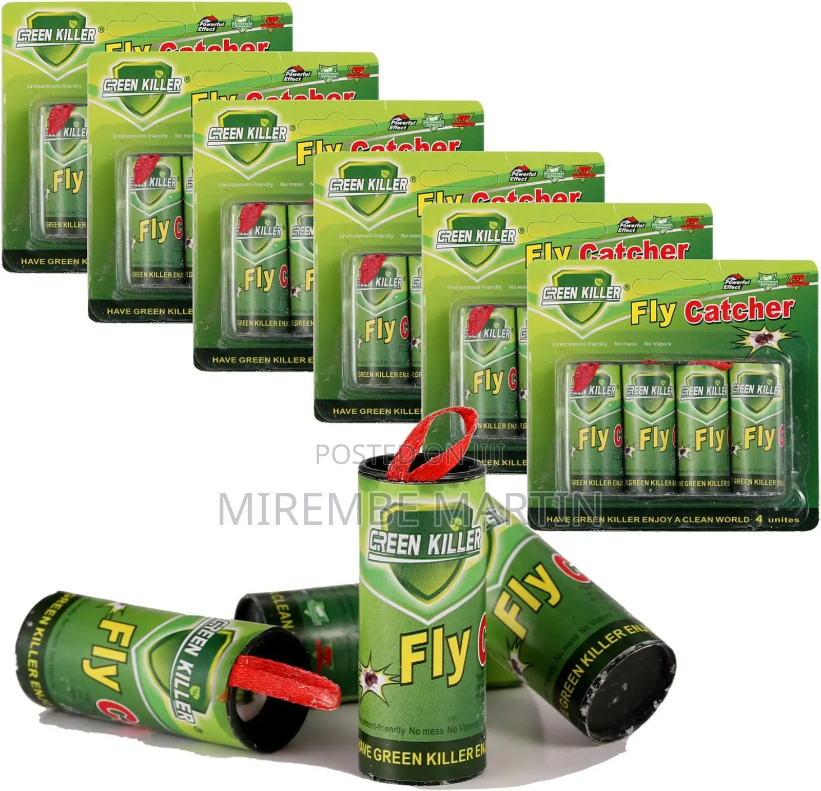 Fly Catcher Trap, Ribbon, Bait (Green)