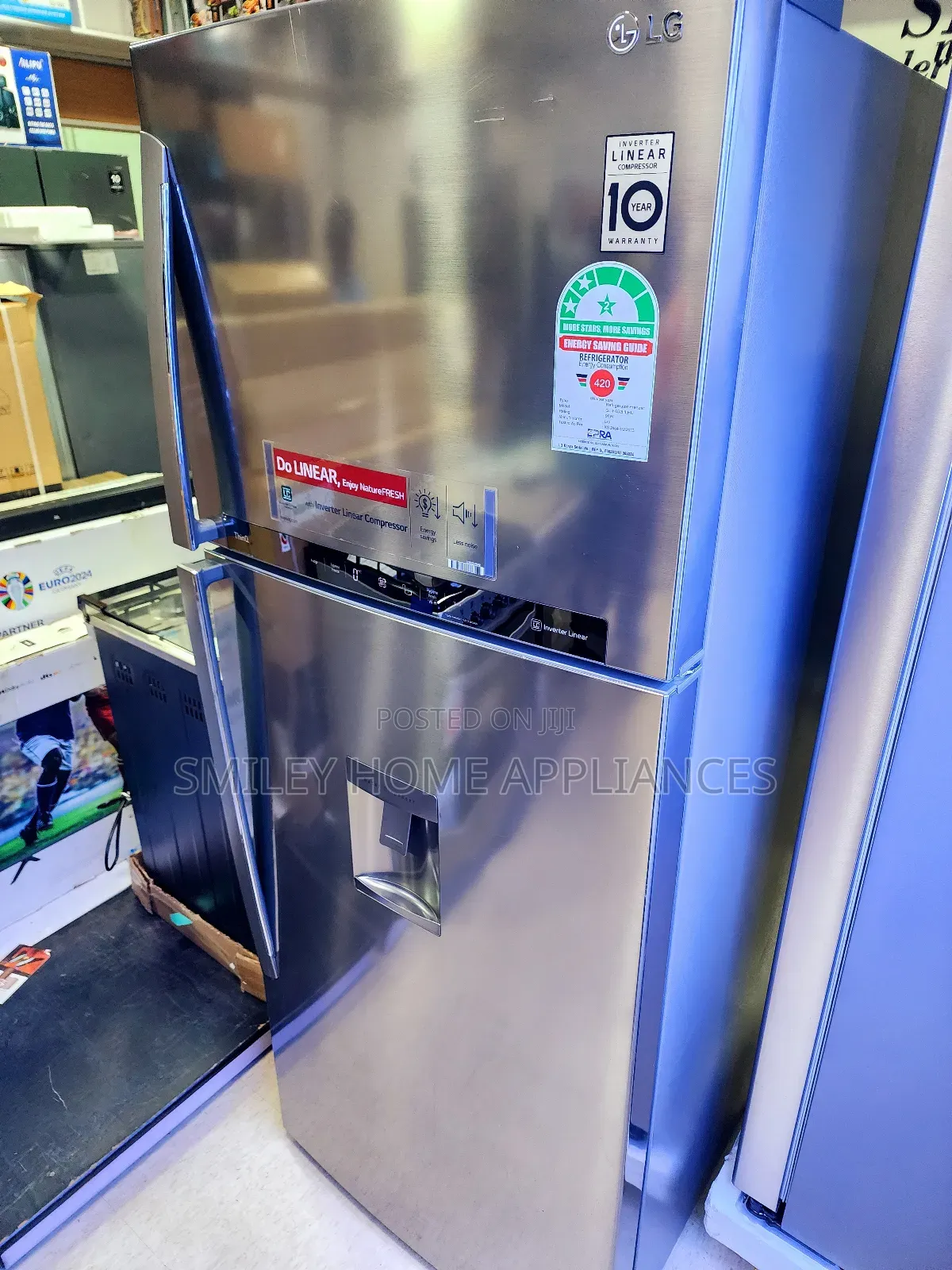 LG 438ltrs Double Door With Inverter Compressor