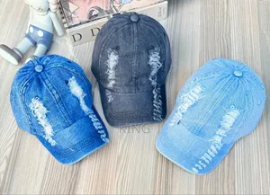 Denim Jean Caps.