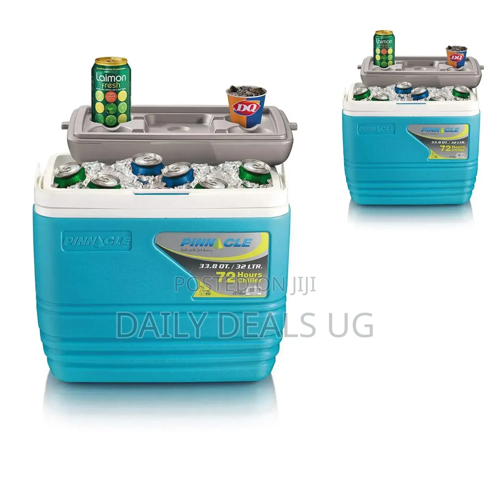 Blue Pinnacle Ice Cooler Box