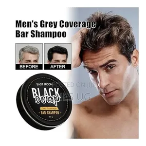 Men's Black Hair Soap Nutrition Grey Hair Remover -50g