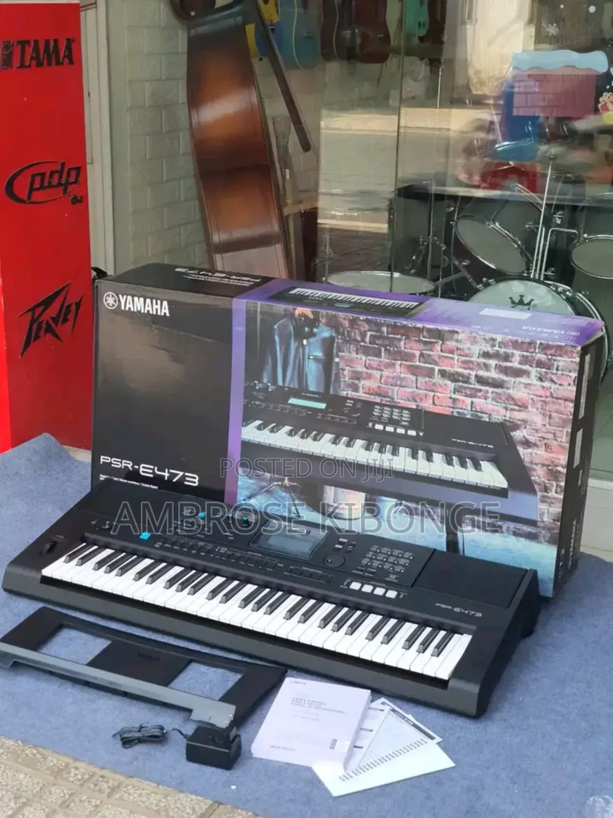 Clear Sound Quality YAMAHA PSR E473 Electronic Piano Keybord