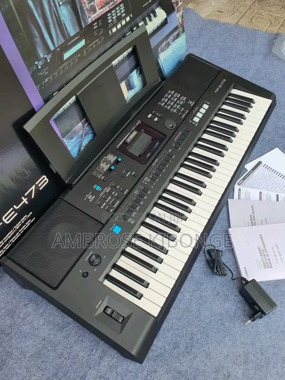Clear Sound Quality YAMAHA PSR E473 Electronic Piano Keybord
