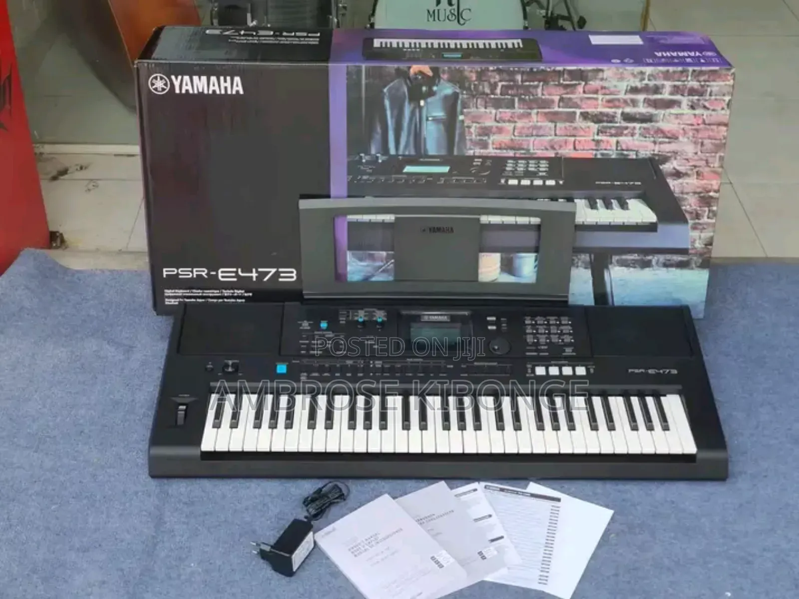 Clear Sound Quality YAMAHA PSR E473 Electronic Piano Keybord