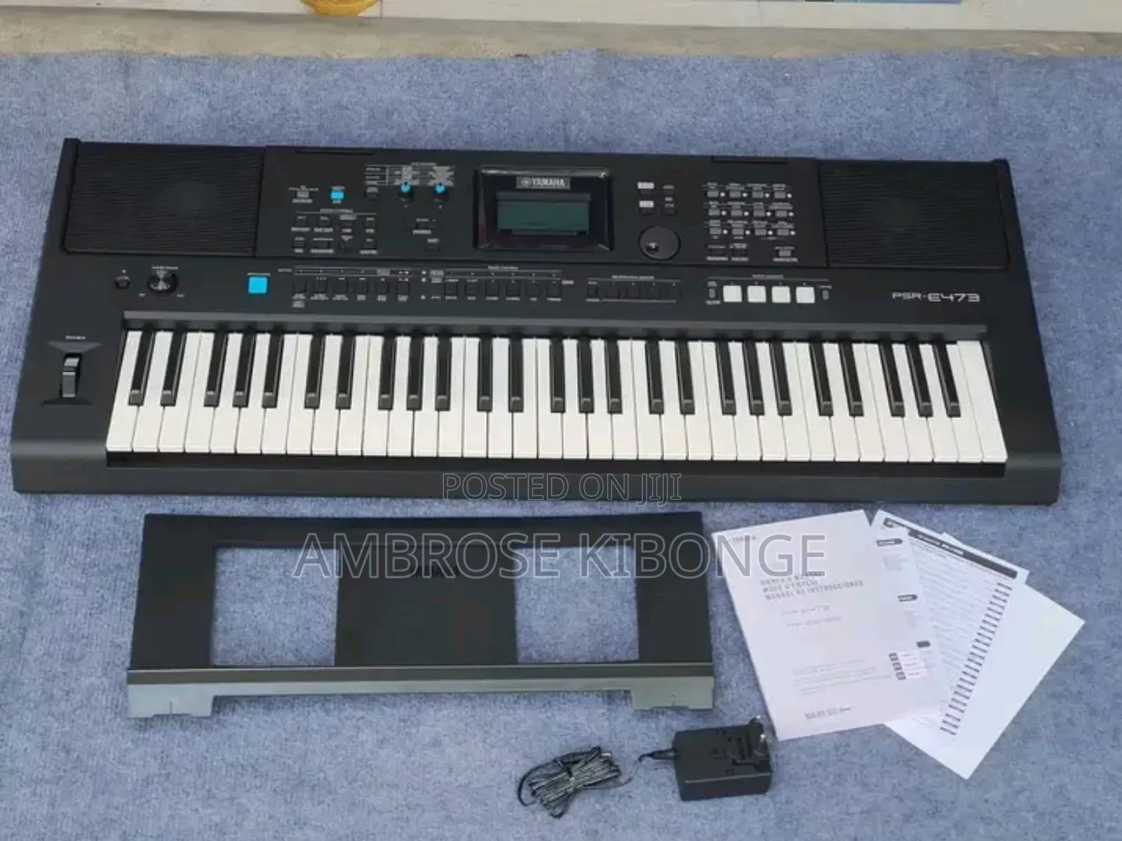 Clear Sound Quality YAMAHA PSR E473 Electronic Piano Keybord