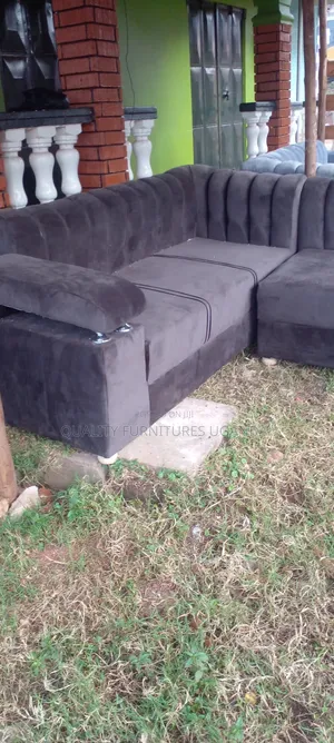 Gray Min L Sofa Set Available