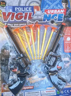 2pcs Toy Gun - Black