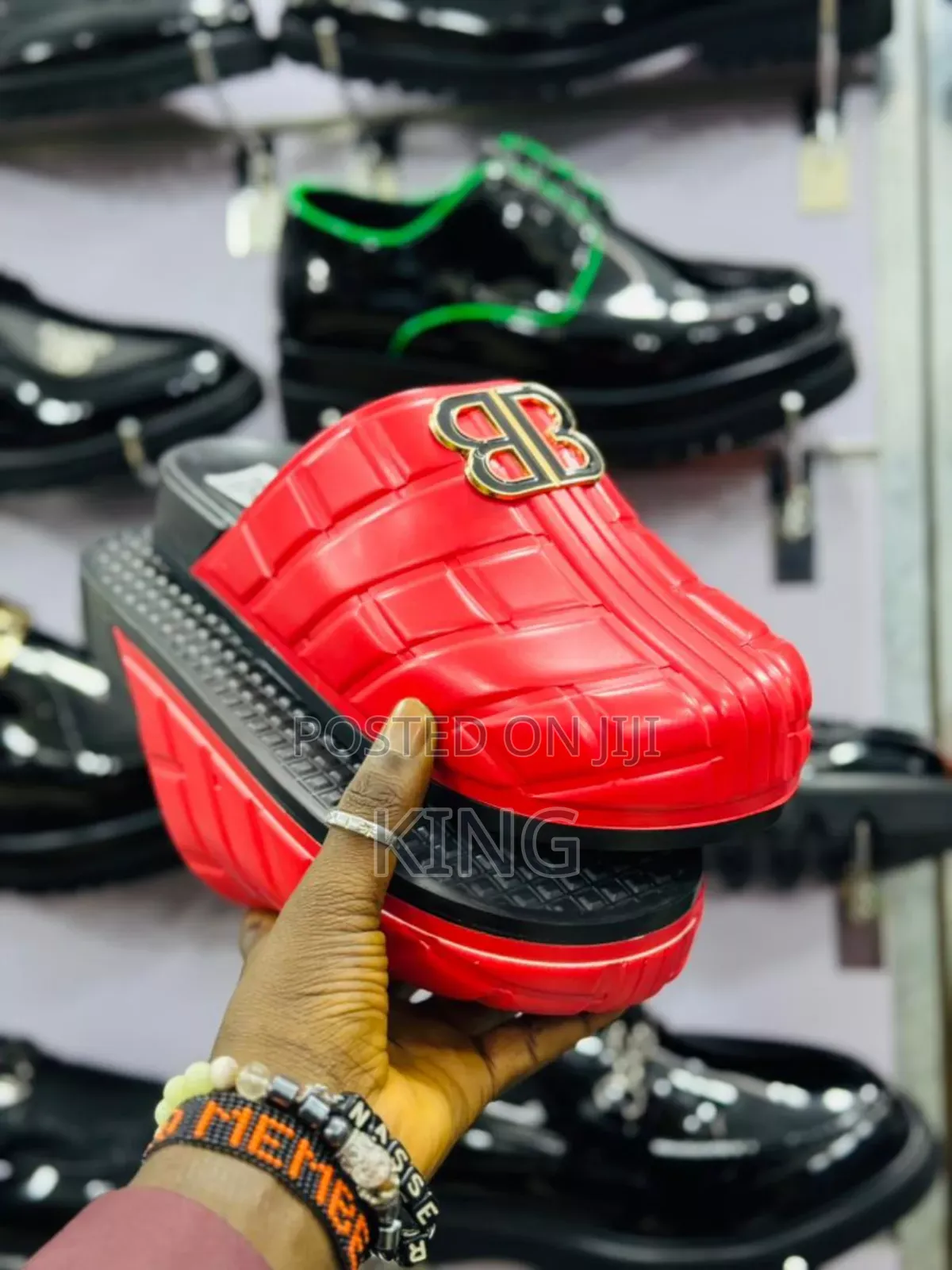 Metro Balenciaga Slide Sandals