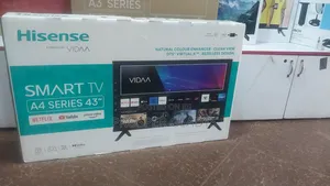 Hisense 43 Smart Digital Flat Screen Flameless.