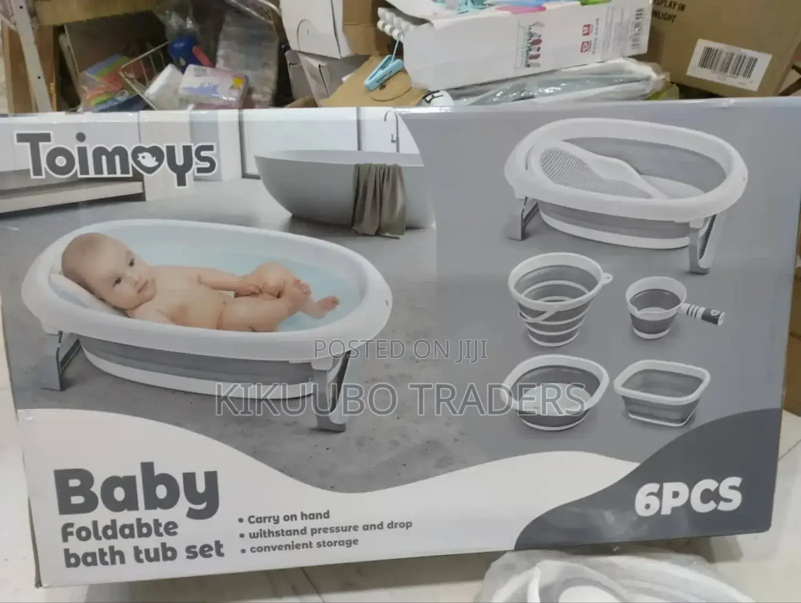 Foldable Baby Bathtub Set