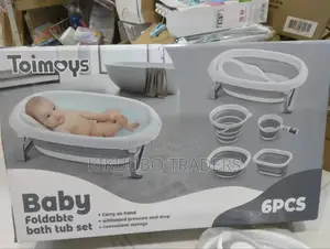 Foldable Baby Bathtub Set