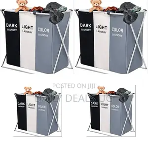 Adjustable 3 in 1 Laundry Clothes Basket