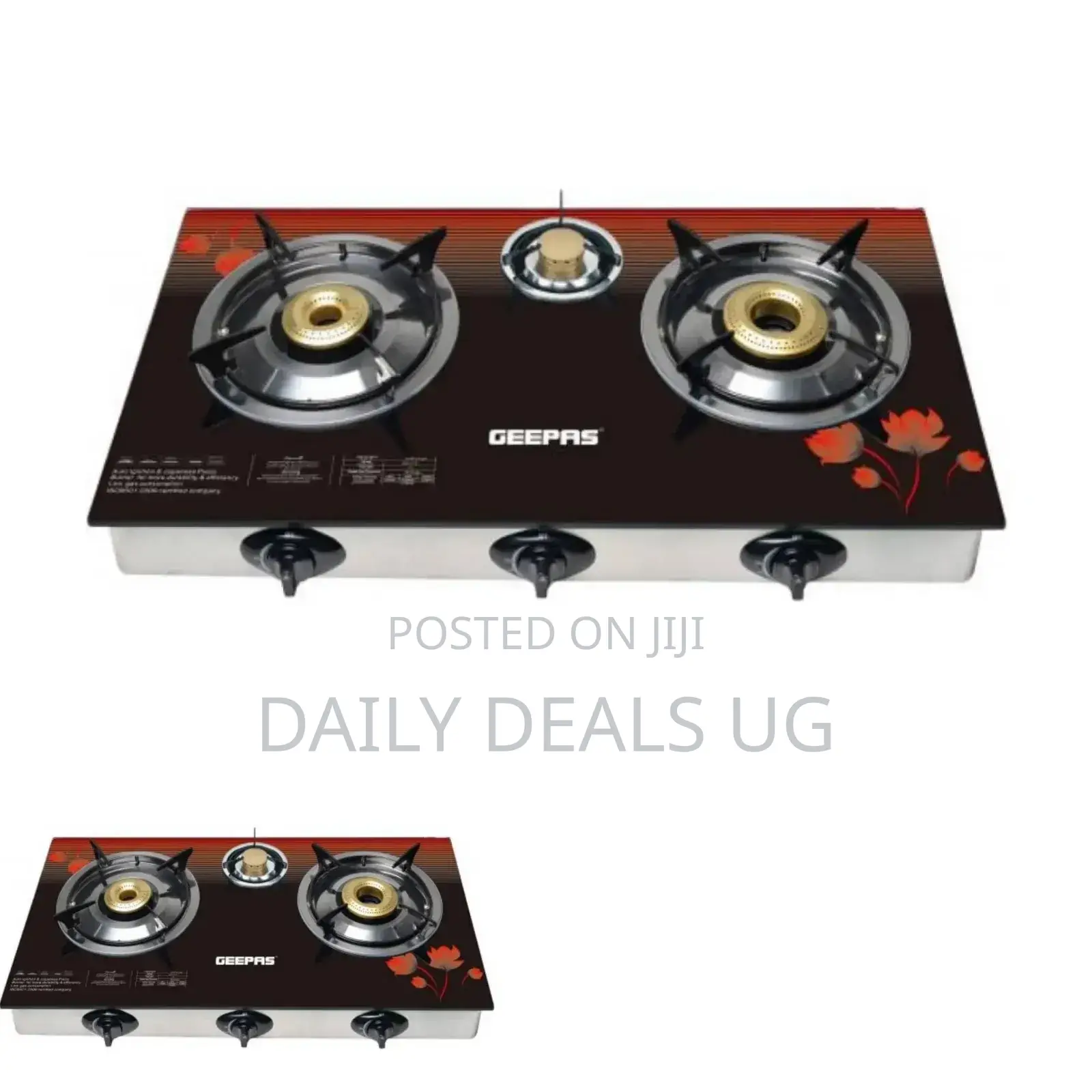 Double Geepas Stove Cooker