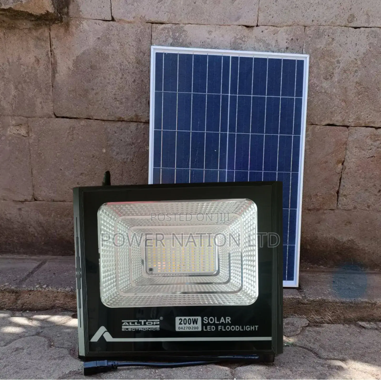 200w Allsun Solar Flood Light