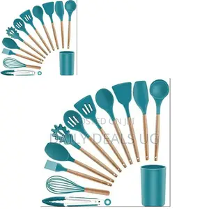Blue Silicone Utensils