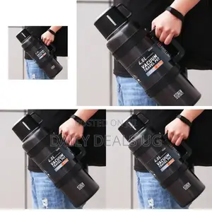 Black Vacuum Travel Pot