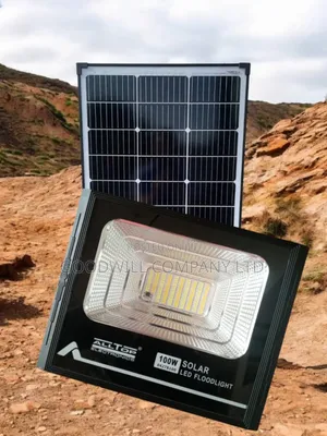 100w Allsun Solar Flood Light