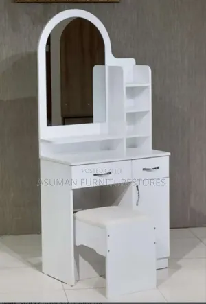 Modern Dressing Mirror in White Colour Call