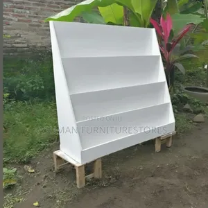 Make Up Shelving Unit in White Colour Call