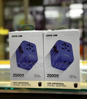 New Premium 12W Universal Travel Adapter