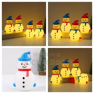 12pcs Bear-Shaped Night Lights