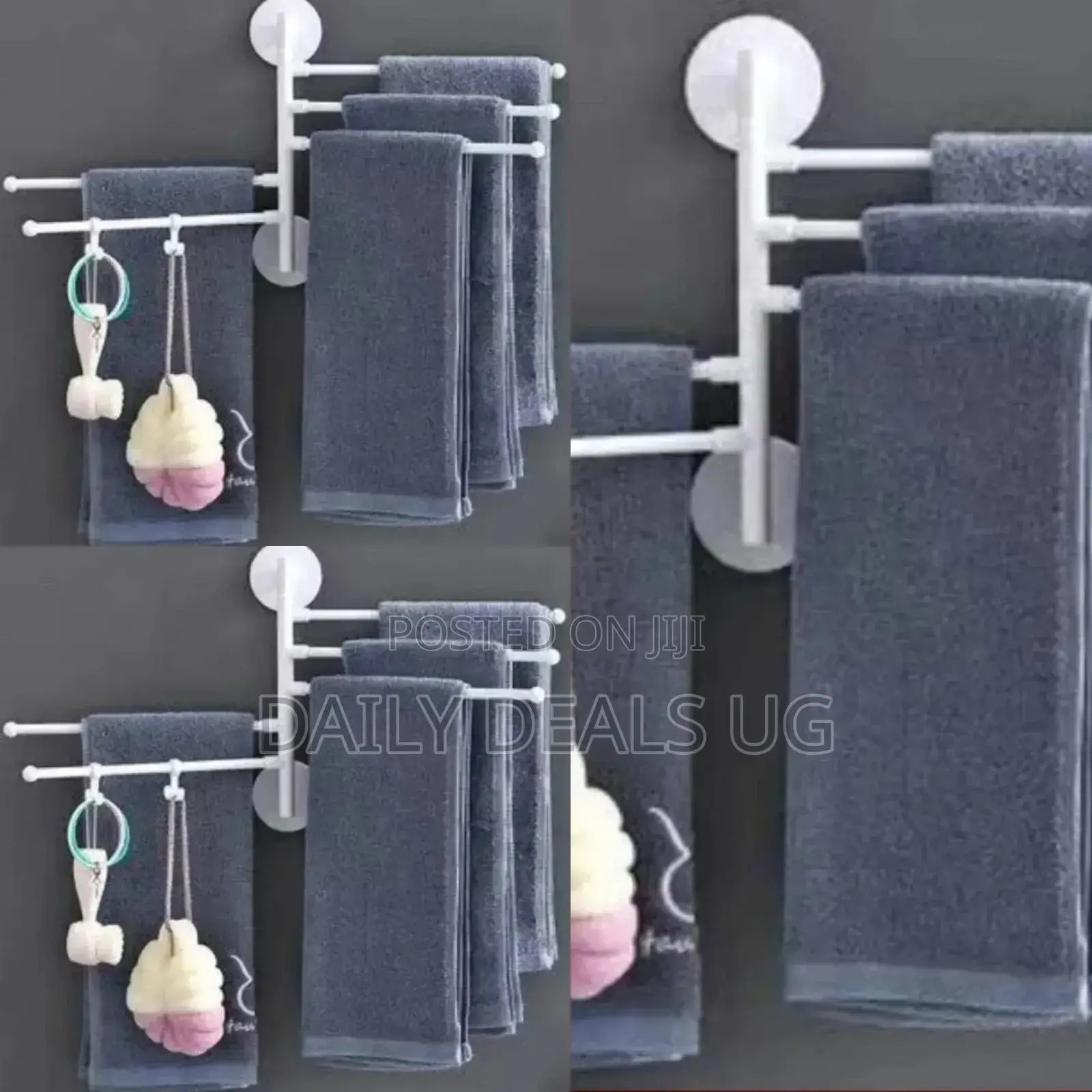 Bathroom Adjustable Towel Holder