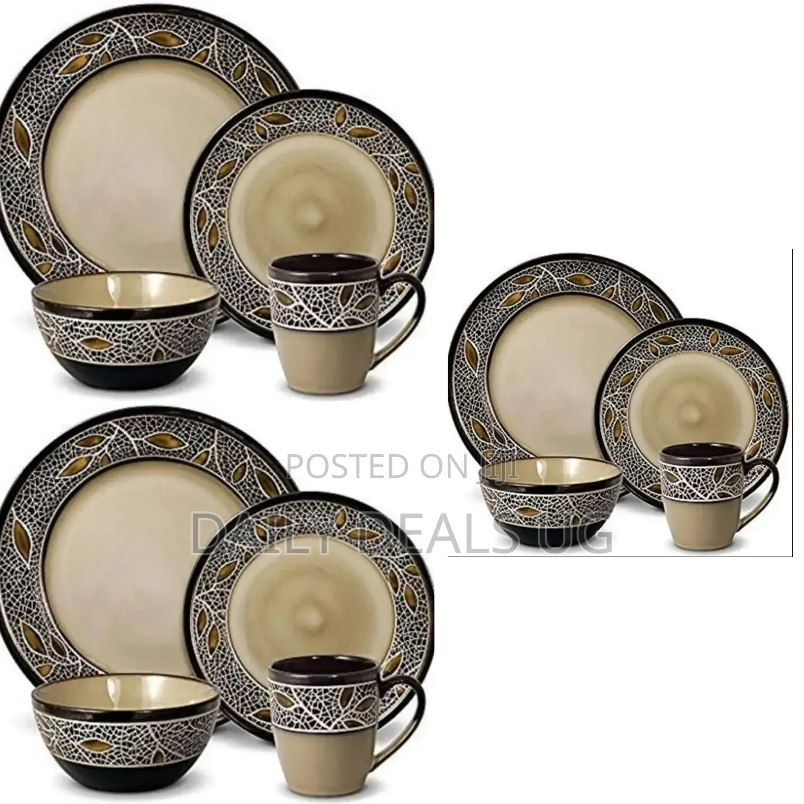 Glass Dinner Set