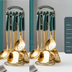 Gold Cutlery Holder