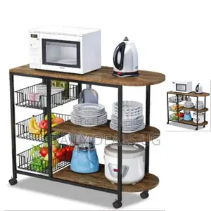 Wooden Microwave Oven Stand