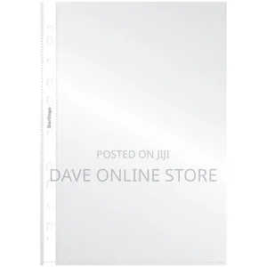 Dolphin A4 Perforated Pocket File, 40 Microns, 100 Pcs.