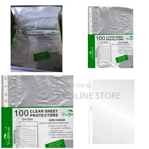 Dolphin Punched Clear Sheet Protectors