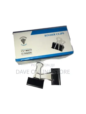 Binder Clips 32mm (12 in Pack)