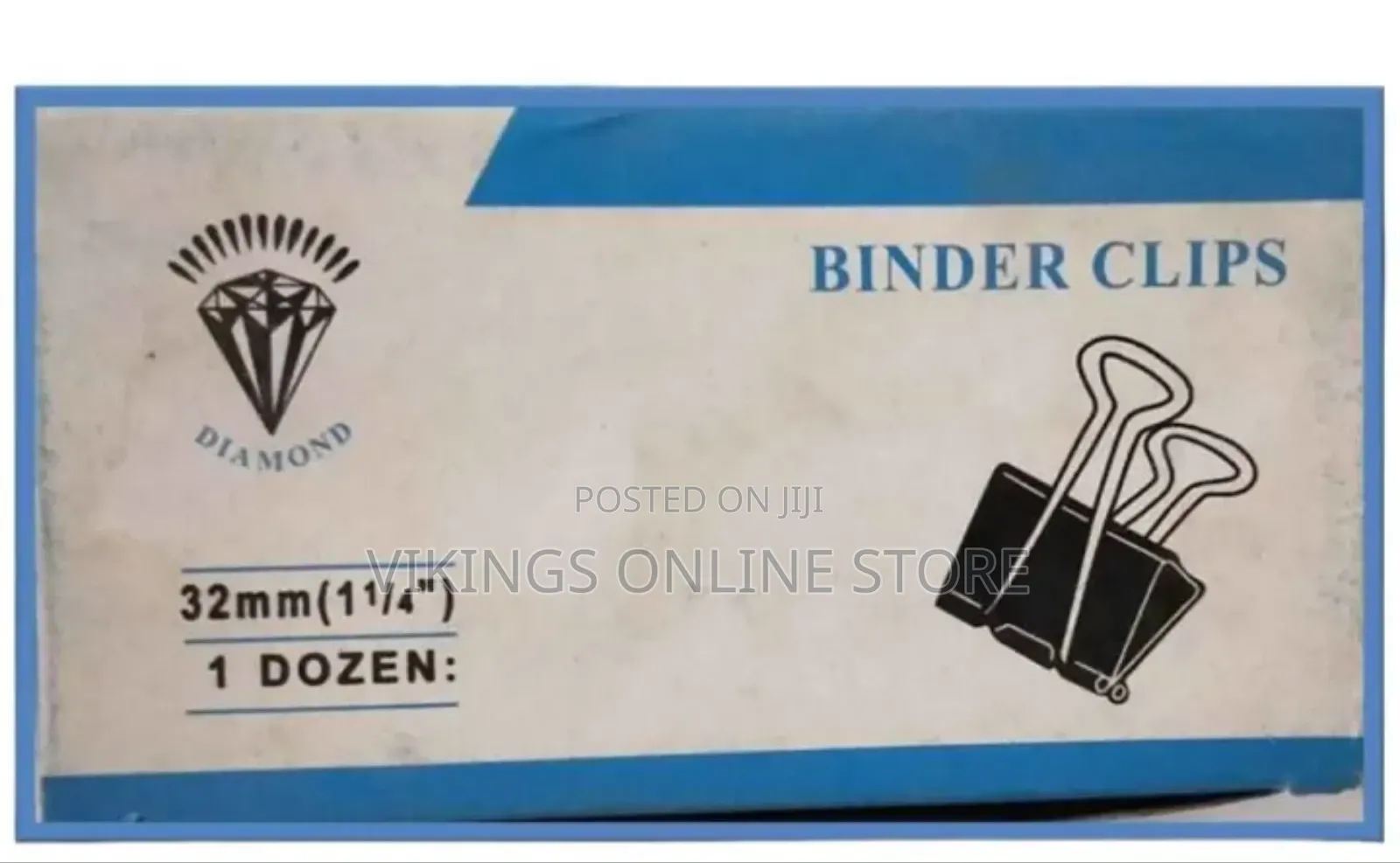 Large Size Paper Clip Binder Clips, 25mm 32mm