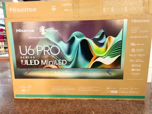 Hisense 55inches ULED MINI PRO 6 Smart Tv