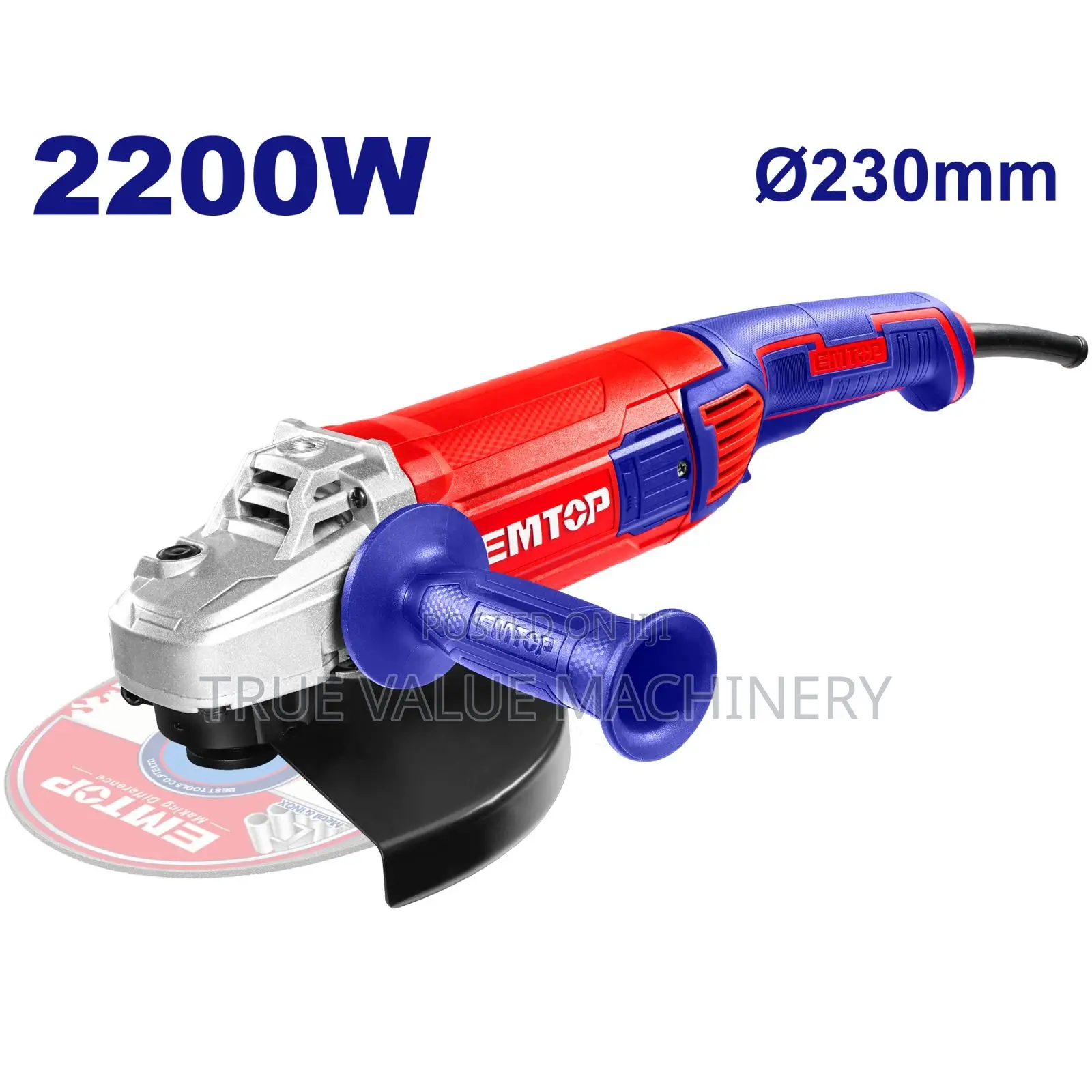 2200W Emtop Angle Grinder