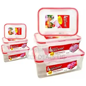 Plastic Storage Containers Set