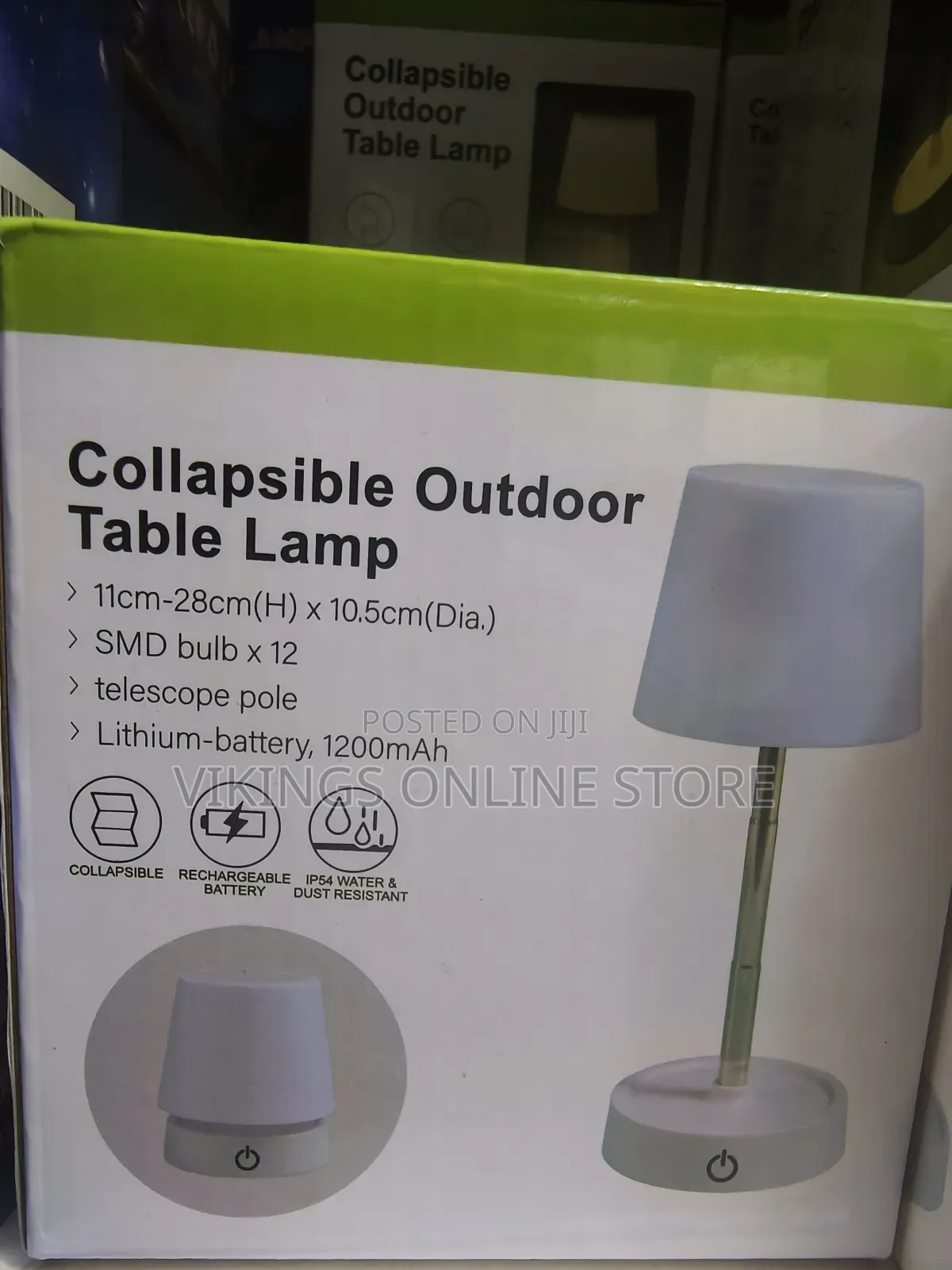 Camping Outdoor Collapsing Table Lamp