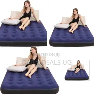 Inflatable Air Mattress With Pillow