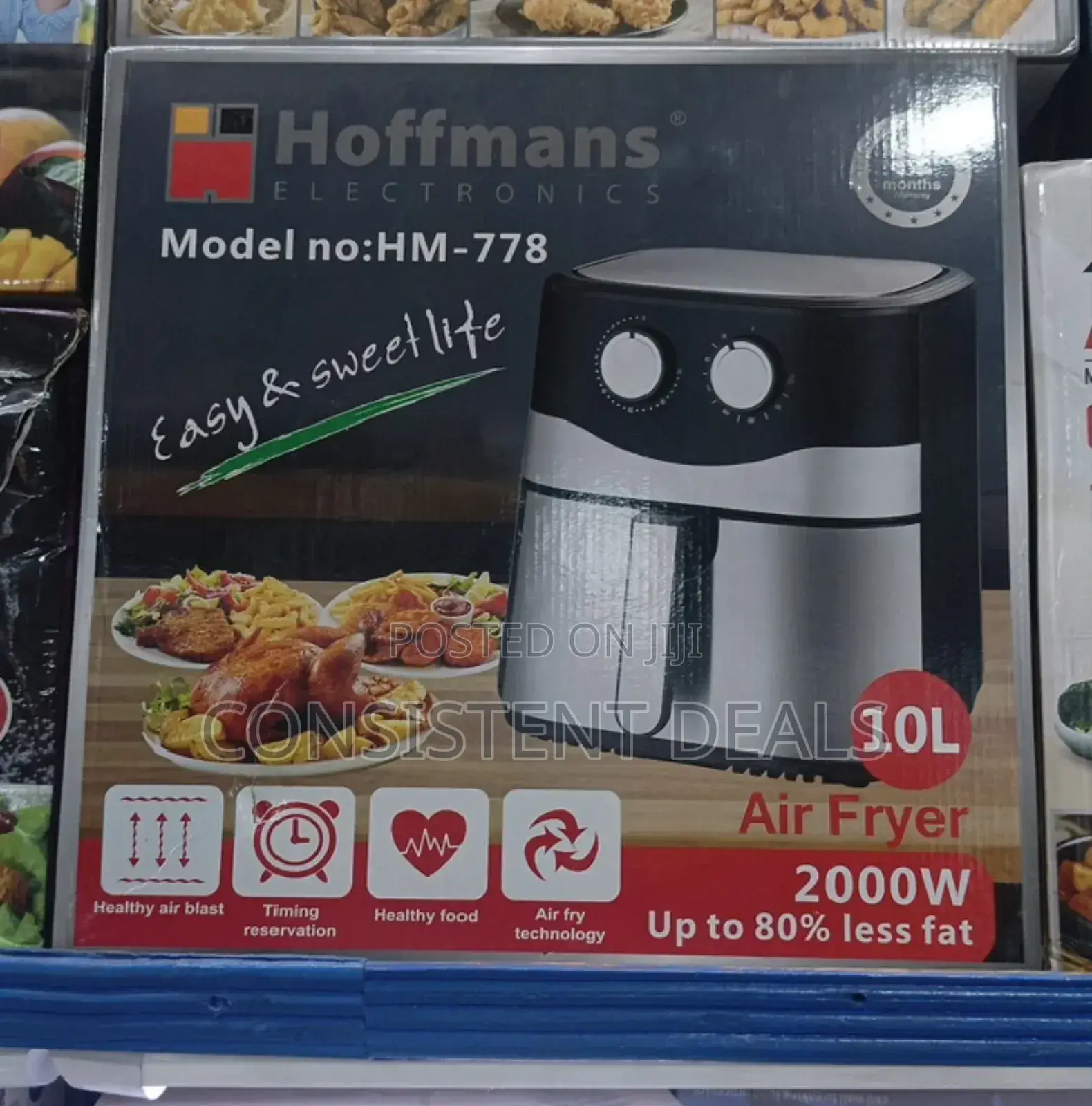 Hoffman 10L Electric Air Fryer