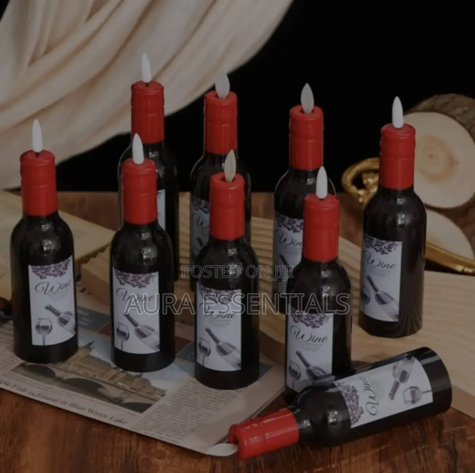12pcs Wine Shape LED Candle Light Candle Light