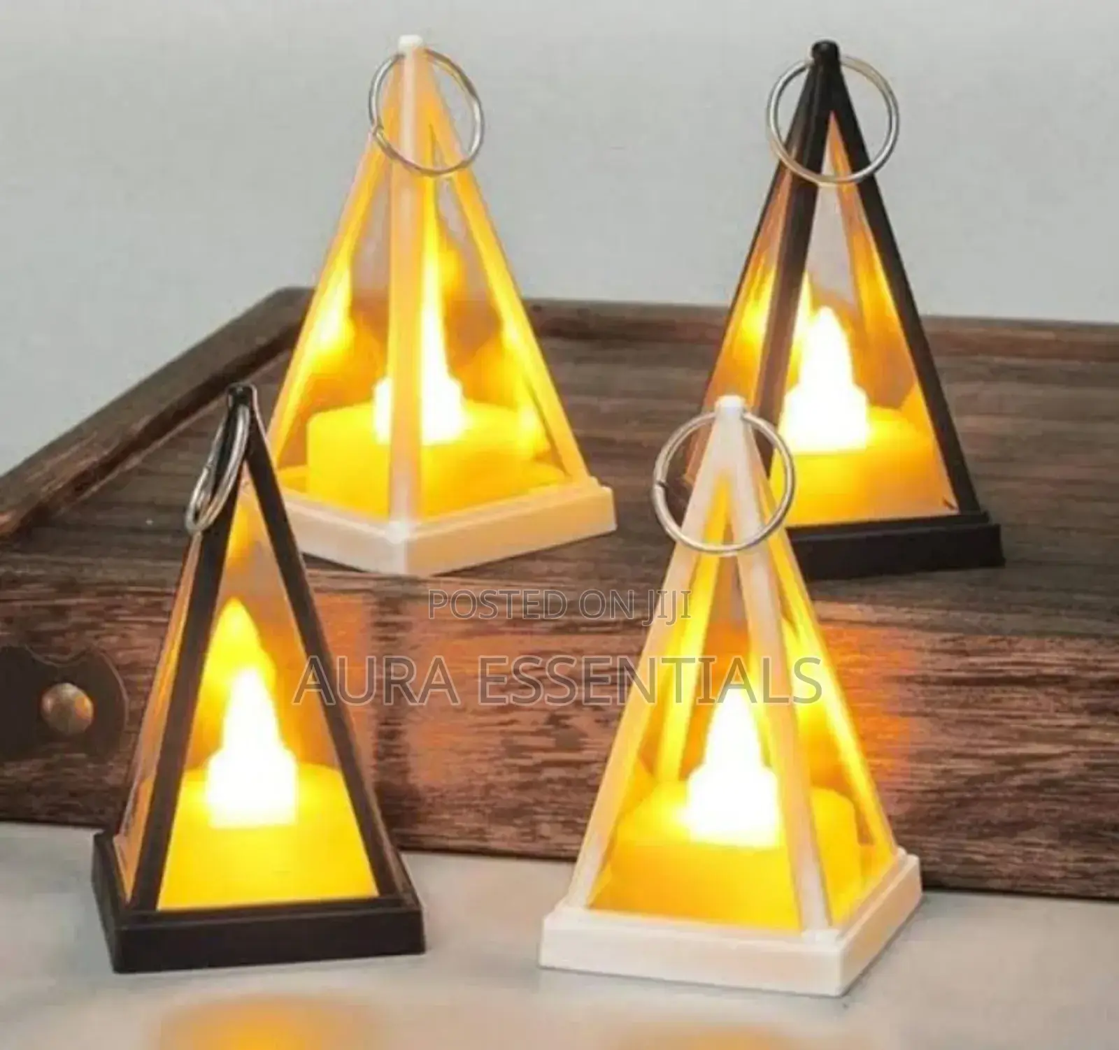 1pcs Led Triangular Wind Light Decoration Lamp
