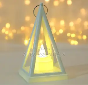 1pcs Led Triangular Wind Light Decoration Lamp