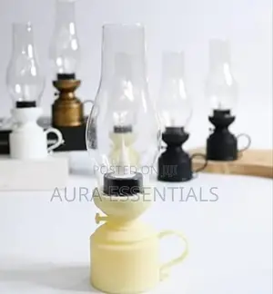 Vintage Warm Glow LED Candle Lantern