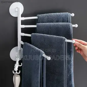 Plastic Rotating Towel Holder Rack