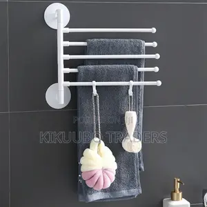 Plastic Rotating Towel Holder Rack
