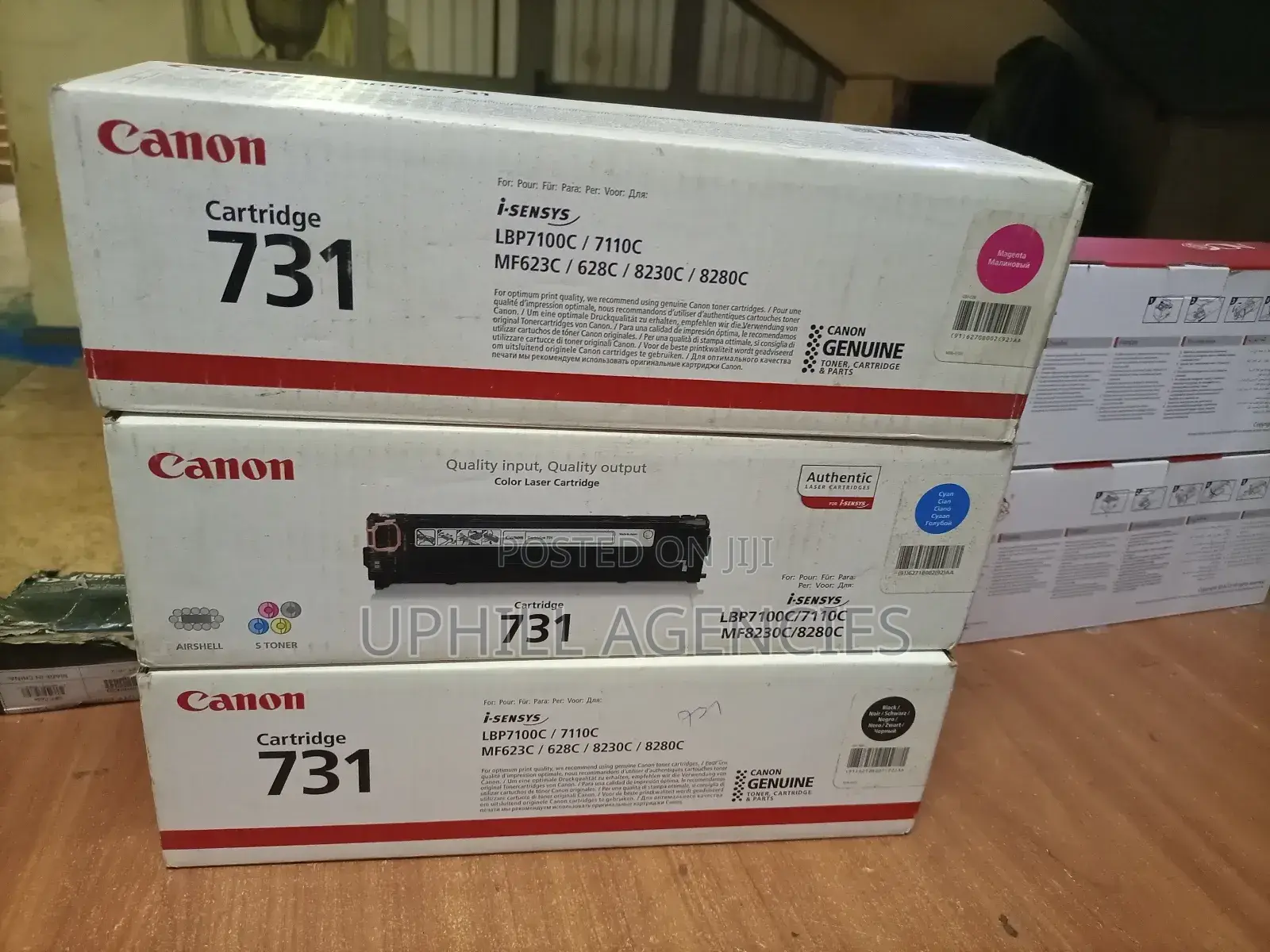 Canon 731 Colors