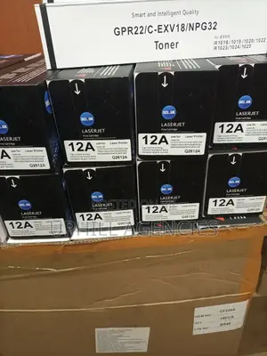 Laserjet Cartridge 12A Black and White Cartridges